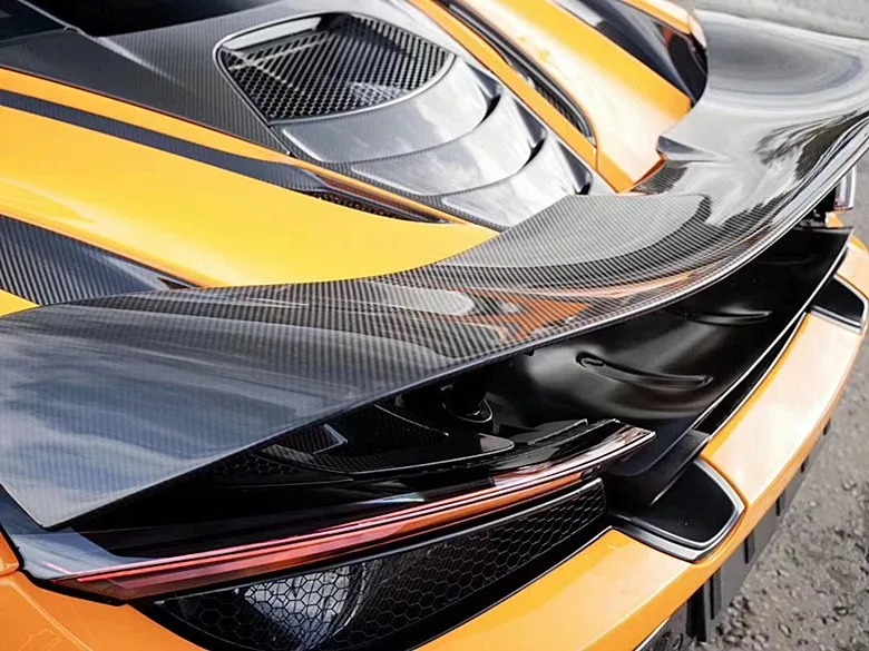 High Quality Forged Carbon Fiber Spoiler Body Kit Suitable for  720S M Style Rear Luggage Compartment Fenders